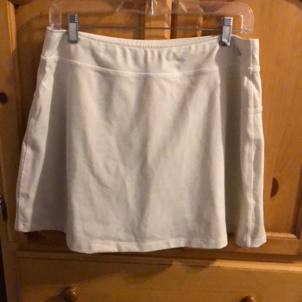 White Tennis Skort